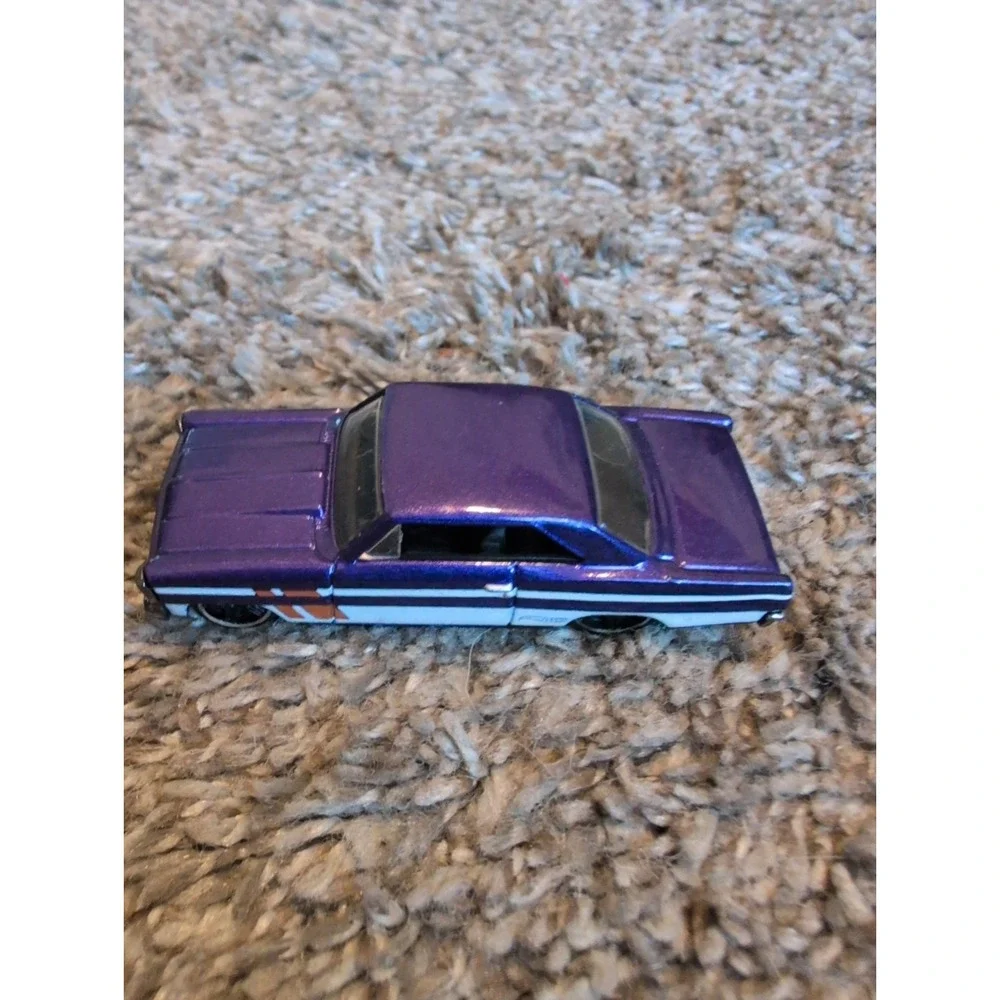 Hot Wheels 2006 Mattel 66 Nova Purple Diecast Toy Car 1966 Vehicle Malaysia